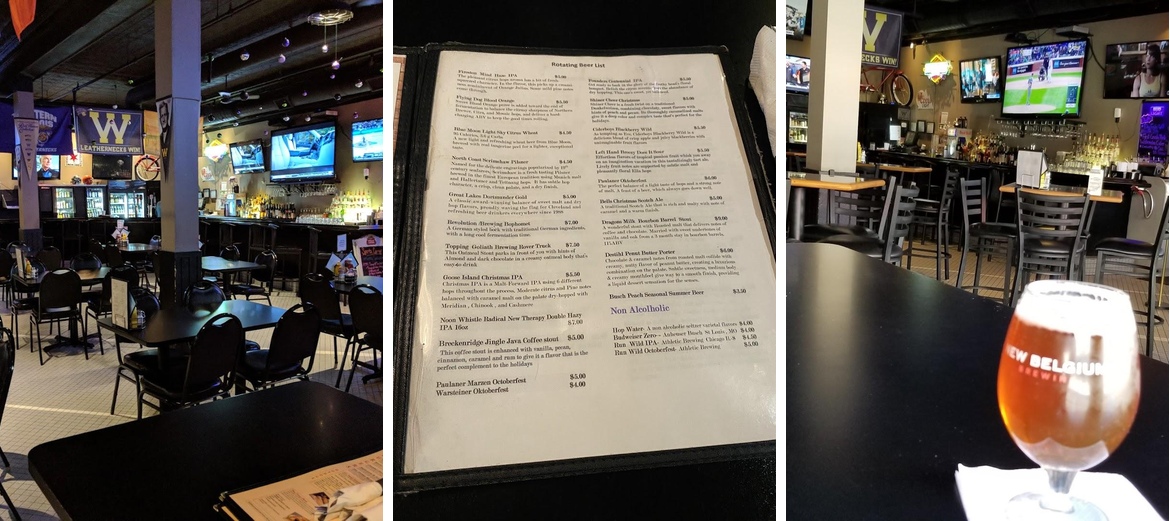 Sports Corner @ 124 Menu