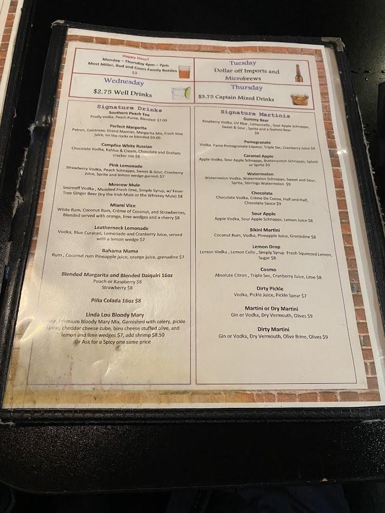 Sports Corner @ 124 Menu image 2